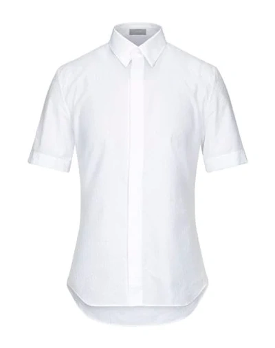 Dior Solid Color Shirt In White