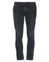 Dondup Man Black Mius Slim Jeans In Black
