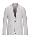 DONDUP DONDUP MAN BLAZER GREY SIZE 40 COTTON, LINEN, ELASTANE,49602842GG 6