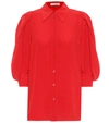 GIVENCHY SILK-CRÊPE DE CHINE BLOUSE,P00514530