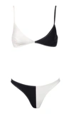 MATTHEW BRUCH WOMEN'S KIMMIE COLORBLOCK BIKINI