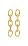 SYLVIA TOLEDANO WOMEN'S XL LINKS 22K GOLD-PLATED EARRINGS