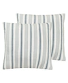 Levtex Camden Euro Sham - Set Of 2 In Navy