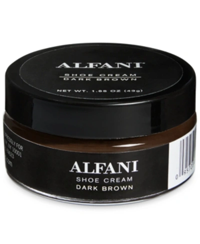 Alfani Shoe Cream, Created For Macy's Men's Shoes In Dark Brown