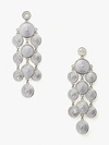 KATE SPADE SPARKLING CHANDELIER EARRINGS,ONE SIZE