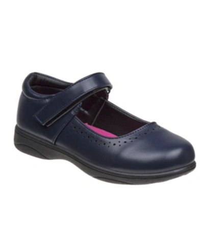 Petalia Kids' Mary Jane Big Girls Dress Shoe In Navy