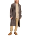 Ugg Men's Novelty Turner Terry Robe In Dark Grey