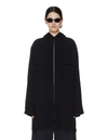 YOHJI YAMAMOTO HOODED ZIPPED SHIRT,NR-B56-208-1