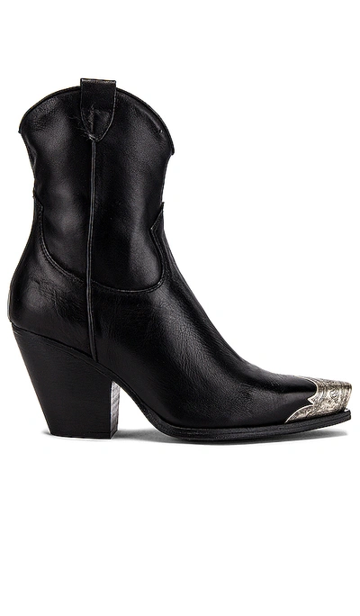 Free People Brayden Western Boot In Black