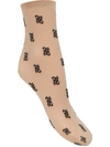 FENDI KARLIGRAPHY MOTIF SOCKS