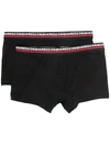 DSQUARED2 TWO-PACK LOGO WAISTBAND BOXER BRIEFS