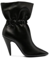 Saint Laurent Étienne Ankle Boots In Black