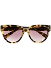 GIVENCHY CAT-EYE TORTOISESHELL SUNGLASSES