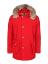 Woolrich Red Multi-pocket Arctic Parka In Red