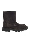 Kenzo K-mount Low Top Ankle Boot In Grey In Grey