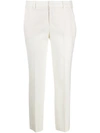 Pt01 Tailored Slim-fit Trousers In Neutrals