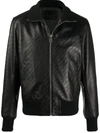 GIVENCHY EMBOSSED CHAIN-PRINT JACKET