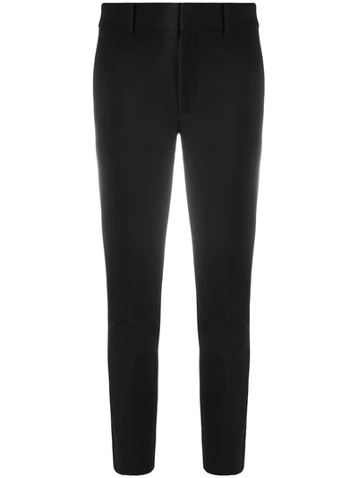 VINCE HIGH-WAIST CROPPED SKINNY TROUSERS