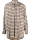 GUCCI CHICK PATCH CHECKED SHIRT