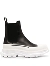 ALEXANDER MCQUEEN CHUNKY-SOLE CHELSEA BOOTS