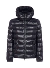 Moncler Bady Hooded Quilted Nylon Down Jacket In Black