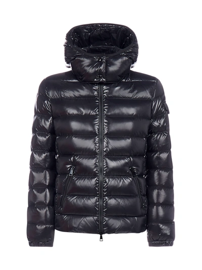 Moncler Bady Hooded Quilted Nylon Down Jacket In Nero