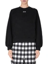 MSGM CREW NECK SWEATSHIRT,2942MDM166 20799999