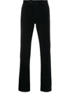 MASSIMO ALBA VELVET STRAIGHT-LEG TROUSERS