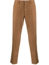 PT01 TAPERED-FIT CROPPED TROUSERS