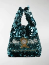 Anya Hindmarch After Eight Mini Toes In Blue