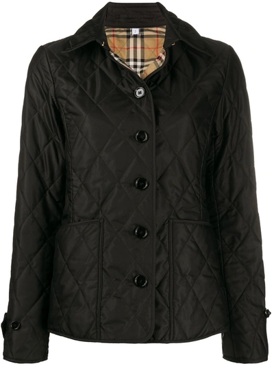 Burberry Jackets In Nero
