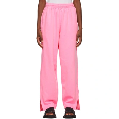 Balenciaga Pink Jogging Lounge Pants