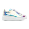 ALEXANDER MCQUEEN SSENSE EXCLUSIVE MULTICOLOR HOLOGRAPHIC OVERSIZED SNEAKERS