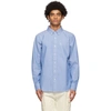 AIMÉ LEON DORE AIME LEON DORE BLUE OXFORD SHIRT