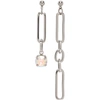 JUSTINE CLENQUET JUSTINE CLENQUET SSENSE EXCLUSIVE SILVER ALI EARRINGS