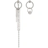 JUSTINE CLENQUET JUSTINE CLENQUET SSENSE EXCLUSIVE SILVER JESS EARRINGS