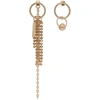 JUSTINE CLENQUET SSENSE EXCLUSIVE GOLD JESS EARRINGS