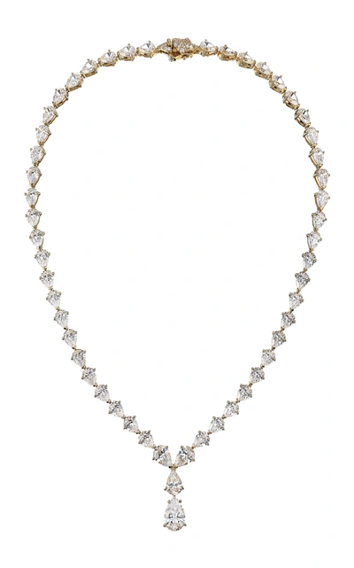 Anabela Chan 18k Yellow Gold Diamond Nova Necklace In White