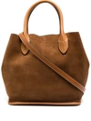 POLO RALPH LAUREN SLOUCHY SUEDE TOTE BAG