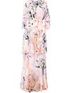 GINGER & SMART DELIRIUM FLORAL MAXI DRESS