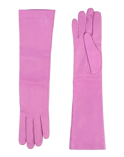 Gucci Gloves In Purple