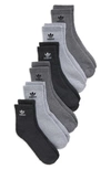 ADIDAS ORIGINALS ORIGINALS TREFOIL ASSORTED 6-PACK SOCKS,EV8987