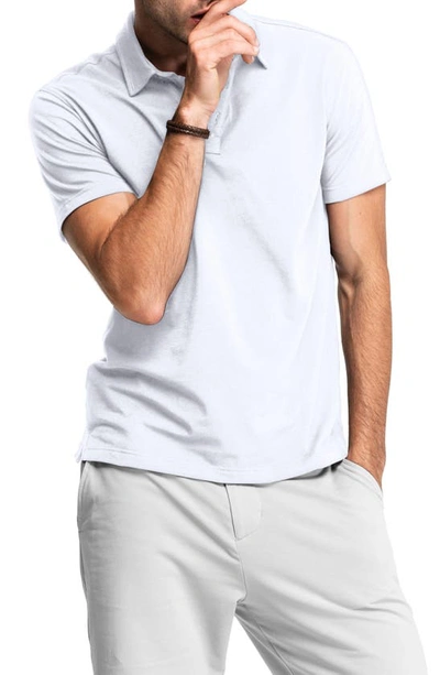 Swet Tailor All-in Stretch Polo Shirt In White