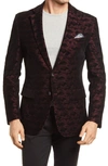 ROBERT GRAHAM HOYLE CLASSIC FIT CAMO VELVET DINNER JACKET,RF205034TF