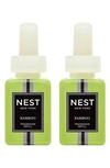Nest New York Pura Smart Home Fragrance Diffuser Refill Duo In Bamboo