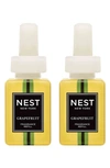 Nest New York Grapefruit Pura Smart Home Diffuser Refill, 2 X 0.33 Oz.