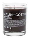 Malin + Goetz Dark Rum Candle (260g) In Brown