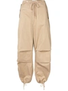 DION LEE OVERSIZED DRAWSTRING TROUSERS
