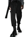 DOLCE & GABBANA ACID-WASH CARGO TRACK trousers