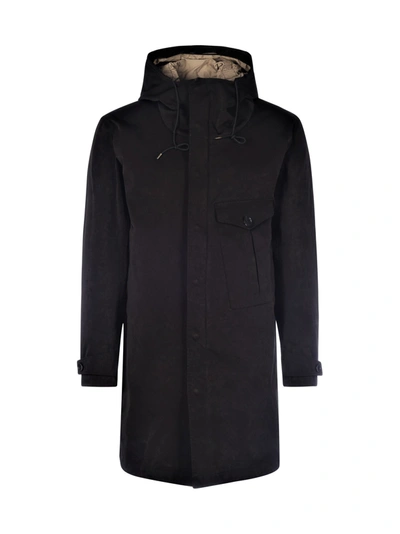 Ten C Black Cyclone Coat